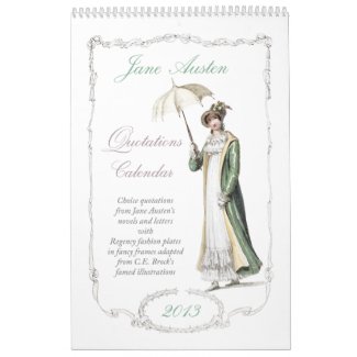 Jane Austen Quotations 2013 Calendar