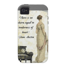 Jane Austen Regency Inspired Design iPhone 4 Covers