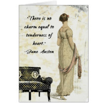Jane Austen Regency Inspired Design Greeting Cards