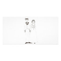 Jane Austen Wedding Photo Cards