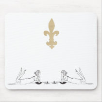 Jane Austen writing. Mousepads