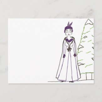 Jane Austen&#39;s Creepy Christmas Post Cards