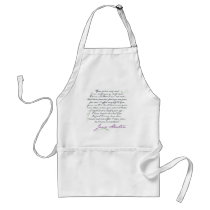Jane Austen's Persuasion Quote #1 Aprons