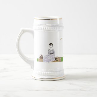 Jane Austen's Picnic mug