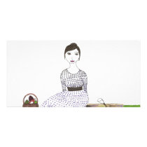 Jane Austen's Picnic Photo Card Template