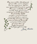 Jane Austen's Pride & Prejudice Quote #1 Tee Shirt