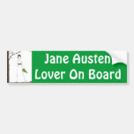 Jane Austen's rice Portrait Bumper Sticker