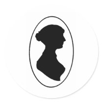 Jane Austen's Silhouette stickers