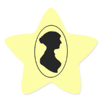 Jane Austen's Silhouette Stickers