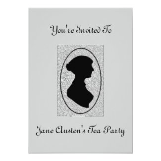 Jane Austen's Tea Party Invitation 3