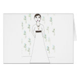 Jane Austen's  wallpaper Greeting Card