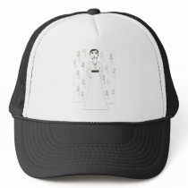Jane Austen's  wallpaper hats