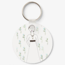 Jane Austen's  wallpaper keychains