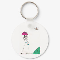 Jane austen's world keychains