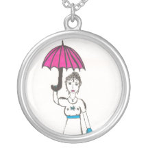 Jane Austen's World Personalized Necklace