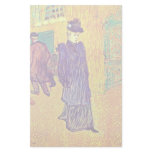 Jane Avril Leave The "Moulin Rouge", Stationery Design