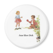 Jane likes Dick magnets
