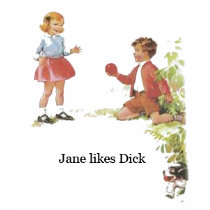 Jane likes Dick t-shirts
