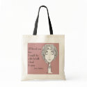 Jane quote tote bags
