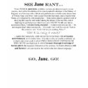 Jane Rant Casual Tee t-shirts by buffyversed Jane Rant Casual Tee t-shirts