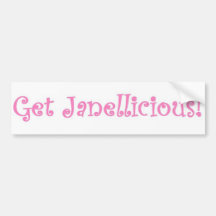 janellicious bumper stickers