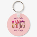 Janet Keychain