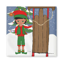 JANGLES THE ELF Magnet