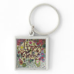 Janie Bla Bla design Key Chains