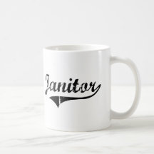 Janitor Professional Job Coffee Mug