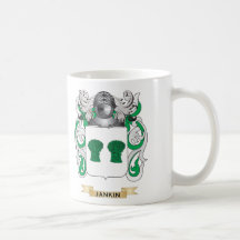 Jankin Coat of Arms (Family Crest) Coffee Mugs