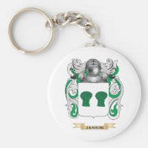 Jankin Coat of Arms (Family Crest) Key Chain