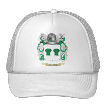 Jankin Coat of Arms (Family Crest) Mesh Hats