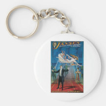 Jansen ~ The Great Vintage Magic Act Keychain