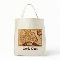 JANSZ Old World Map bags