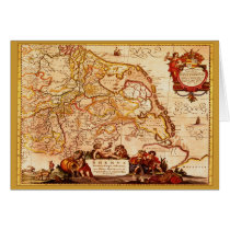 JANSZ Old World Map cards