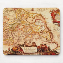 Jansz Old World Map design mousepads