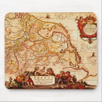Jansz Old World Map mousepads by RavenSpiritPrints Jansz Old World Map mousepads