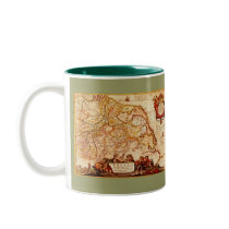 Jansz Old World Map mugs
