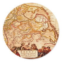 Jansz Old World Map stickers