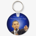 January 20: Obama's First Day Keychain by democrattotheend January 20: Obama's First Day Keychain