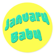january baby stickers by DonnaGrayson january baby stickers
