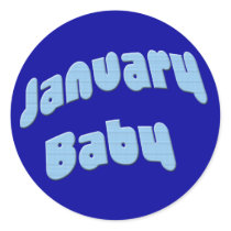January Baby stickers by DonnaGrayson January Baby stickers