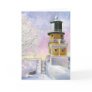 Januarys Light Blank Card