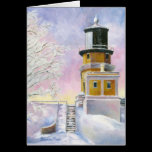 Januarys Light Blank Card cards