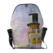January's Light Messenger Bag