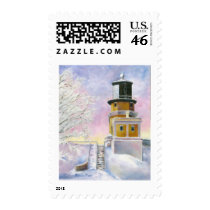 Januarys Light Postage Stamps