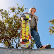 JAPAN 1975- LIVE, ROCK & YELL! SKATE DECK
