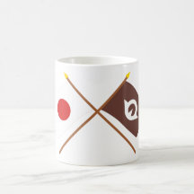 Japan and Yamaguchi Crossed Flags Mug