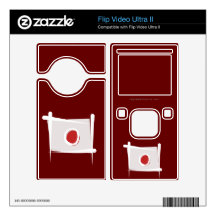 Japan Brush Flag Flip Ultra II Decal