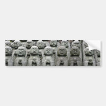 japan buddha bumper stickers